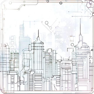 Brickrayism style, Midjourney V6.1: technical infrastructure blueprint schematics
