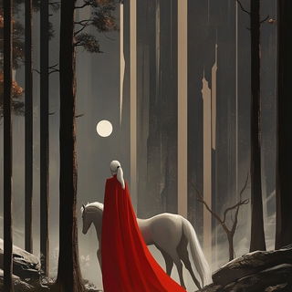 Pixelplane Chromatics style, Midjourney V6.1: retro fairy-tale illustration