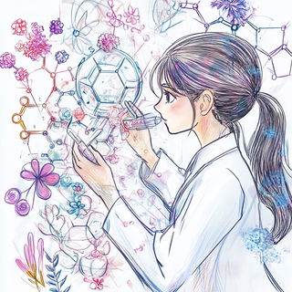 Portalcairn style, Midjourney V6.1: editorial illustration for popular scientific magazine cover