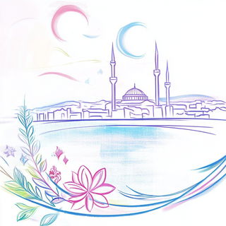 Portalcairn style, Midjourney V6.1: bold minimalist logo design for Istanbul city municipal services