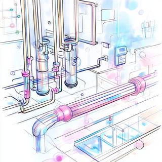 Portalcairn style, Midjourney V6.1: technical infrastructure blueprint schematics