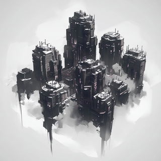 Redcut Expedition style, Midjourney V6.1: megacity with futuristic bioarchitecture