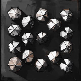 Redcut Expedition style, Midjourney V6.1: creative pattern composition