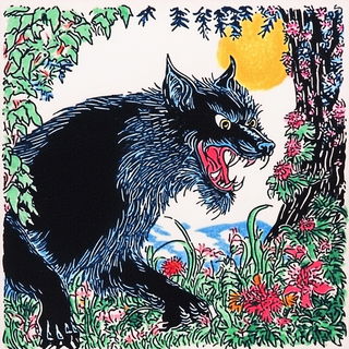 Ruinfiber style, Midjourney V6.1: retro fairy-tale illustration