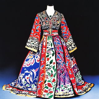 Ruinfiber style, Midjourney V6.1: haute-couture fashion outfit