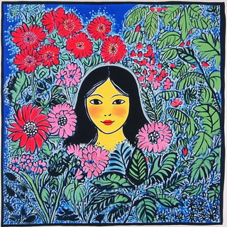 Ruinfiber style, Midjourney V6.1: traditional folk art