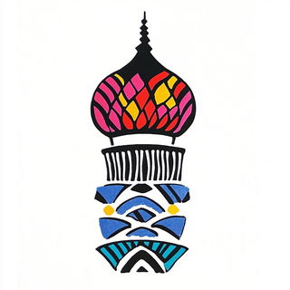 Ruinfiber style, Midjourney V6.1: bold minimalist logo design for Istanbul city municipal services