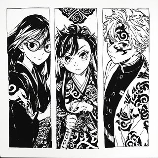 Ruinfiber style, Midjourney V6.1: black-and-white manga comic strip