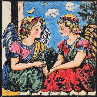 Ruinfiber style, Midjourney V6.1: classical 18th-century oil painting