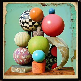 Voidneedle style, Midjourney V6.1: abstract 3D render
