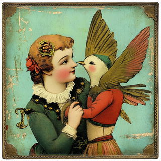 Voidneedle style, Midjourney V6.1: classical 18th-century oil painting