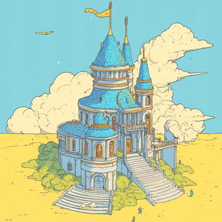 Papyrasaura style, Midjourney V6.1: retro fairy-tale illustration