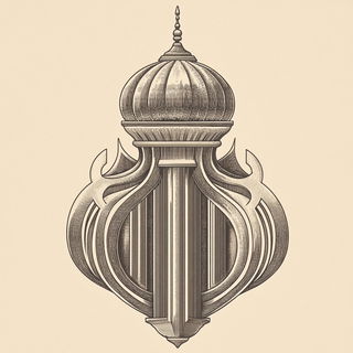 Jungle Chromarabesque style, Midjourney V6.1: bold minimalist logo design for Istanbul city municipal services