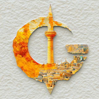 Ruinscript style, Midjourney V6.1: bold minimalist logo design for Istanbul city municipal services