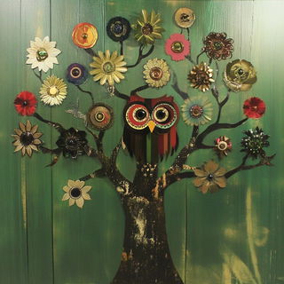 Cinematome style, Midjourney V6.1: traditional folk art