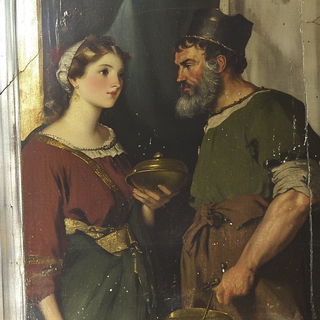 Cinematome style, Midjourney V6.1: classical 18th-century oil painting