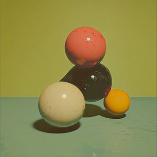 Cloudfall Ornithics style, Midjourney V6.1: abstract 3D render