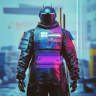 Carnivectra style, Midjourney V6.1: concept art character design of retropunk steam knight