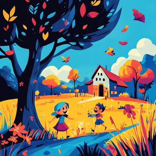 Scenocrypt style, Midjourney V6.1: traditional folk art