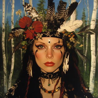 Crayonectics style, Midjourney V6.1: traditional folk art