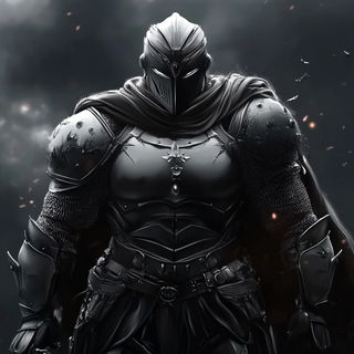 Tenebralign style, Midjourney V6.1: concept art character design of retropunk steam knight