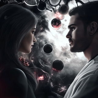 Tenebralign style, Midjourney V6.1: editorial illustration for popular scientific magazine cover