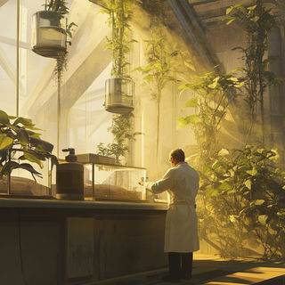 Mural Cipher style, Midjourney V6.1: editorial illustration for popular scientific magazine cover