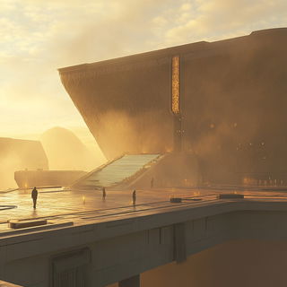 Mural Cipher style, Midjourney V6.1: cinematic shot from sci-fi movie