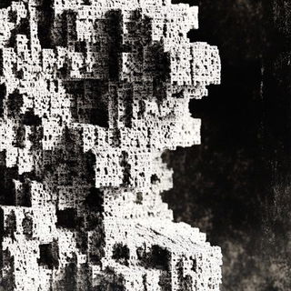 Pixelstrophe style, Midjourney V6.1: abstract 3D render