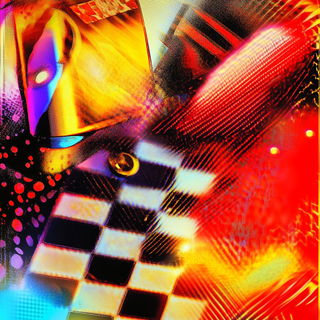 Morroway Motion Collective style, Midjourney V6.1: creative pattern composition