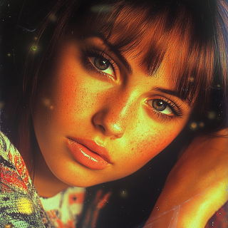 Morroway Motion Collective style, Midjourney V6.1: photographic portrait of female protagonist
