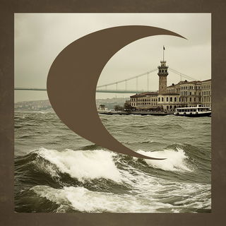 Cinderpanelism style, Midjourney V6.1: bold minimalist logo design for Istanbul city municipal services