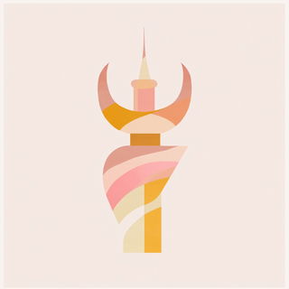 Canopystell style, Midjourney V6.1: bold minimalist logo design for Istanbul city municipal services