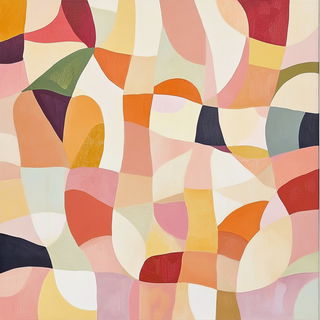 Canopystell style, Midjourney V6.1: creative pattern composition