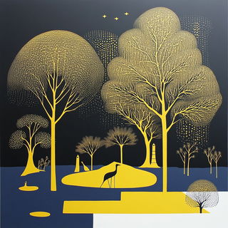 Fungiflux style, Midjourney V6.1: traditional folk art