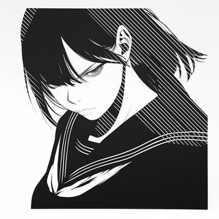 Fungiflux style, Midjourney V6.1: black-and-white manga comic strip