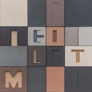 Sunlit Column Parade style, Midjourney V6.1: typographic composition with large letters
