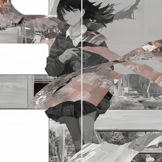 Sumi Overdye style, Midjourney V6.1: black-and-white manga comic strip