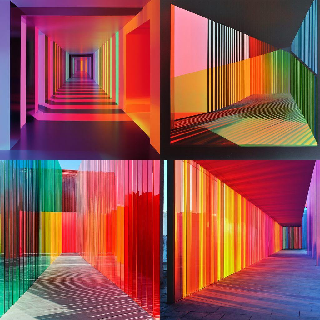 Carlos Cruz-Diez style, Midjourney V6.1, render 1 of 4