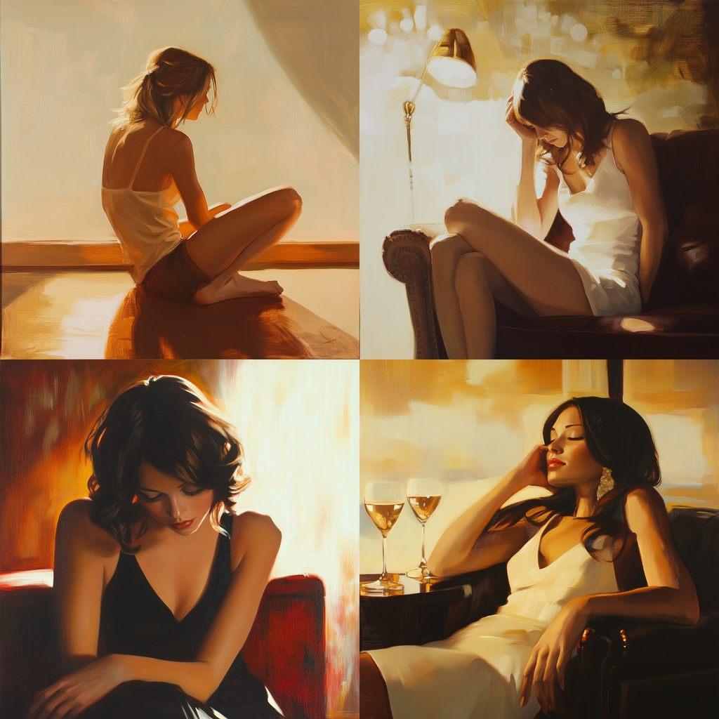 Carrie Graber style, Midjourney V6.1, render 1 of 4