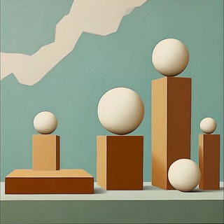 Bluewind Storycut style, Midjourney V6.1: abstract 3D render