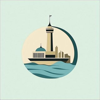 Bluewind Storycut style, Midjourney V6.1: bold minimalist logo design for Istanbul city municipal services