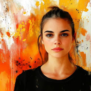 Moonstone Lithographs style, Midjourney V6.1: photographic portrait of female protagonist