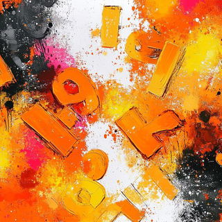 Moonstone Lithographs style, Midjourney V6.1: typographic composition with large letters