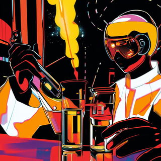 Prismcut style, Midjourney V6.1: editorial illustration for popular scientific magazine cover