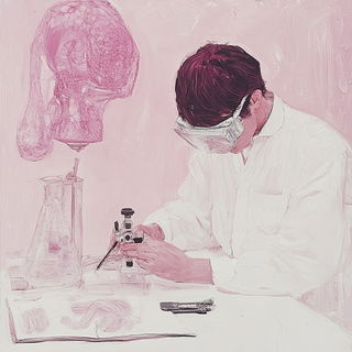 Glassshadow Animodel style, Midjourney V6.1: editorial illustration for popular scientific magazine cover