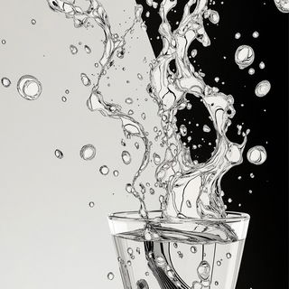 Cloudstone Isobar style, Midjourney V6.1: abstract 3D render