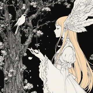 Cloudstone Isobar style, Midjourney V6.1: retro fairy-tale illustration