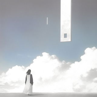 Cloudmortise style, Midjourney V6.1: black-and-white manga comic strip