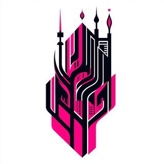 Inkakari style, Midjourney V6.1: bold minimalist logo design for Istanbul city municipal services